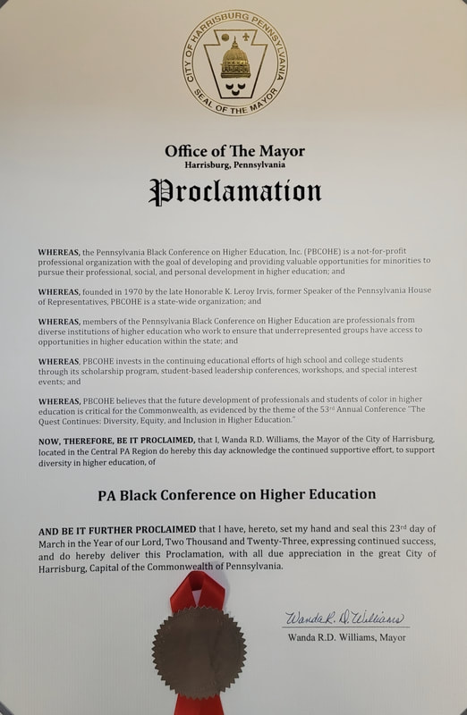Proclamation From The Office Of The Mayor